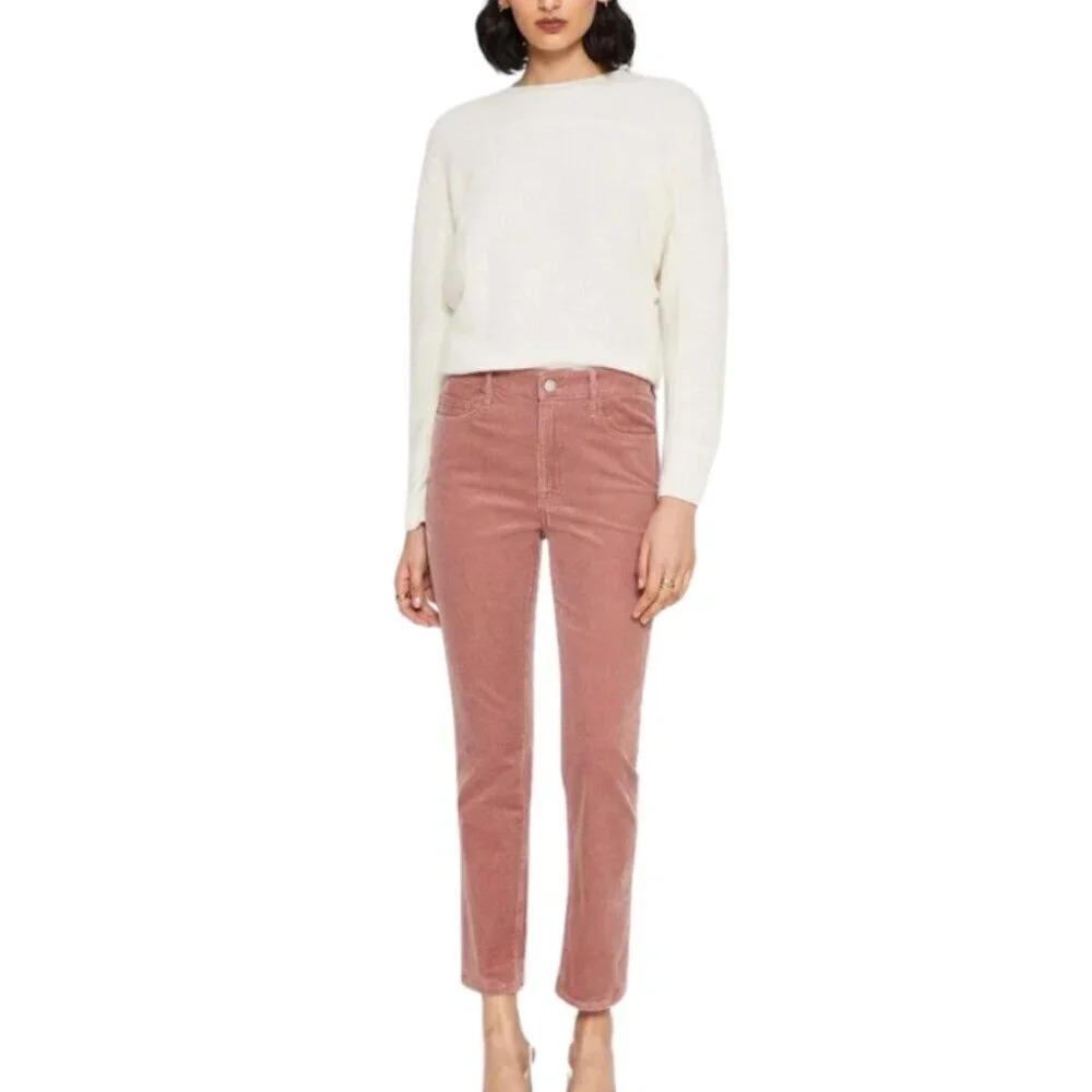 Club Monaco Womens Size 0L Corduroy High  Rise Slim Fit Pant